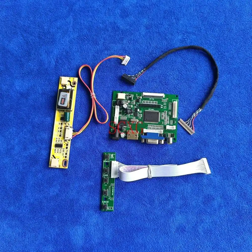 VGA AV HDMI-compatible 1024*768 LCD screen controller driver board For G150XG01/M150XN06/M150XN07/HT150X02 20-Pin LVDS 2CCFL Kit
VGA AV HDMI-compatible 1024*768 LCD screen controller driver board For G150XG01/M150XN06/M150XN07/HT150X02 20-Pin LVDS 2CCFL Kit