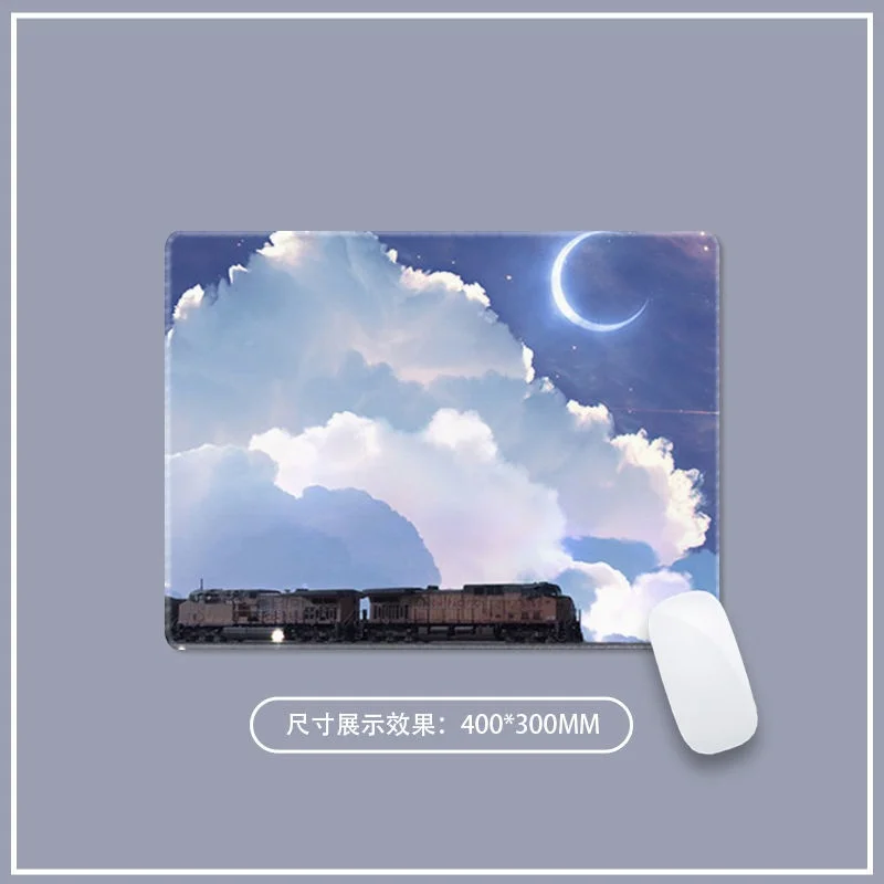 Sky mouse pad simple creative landscape medium and small table mat thickened seaming office keyboard wrist pad
Sky mouse pad simple creative landscape medium and small table mat thickened seaming office keyboard wrist pad