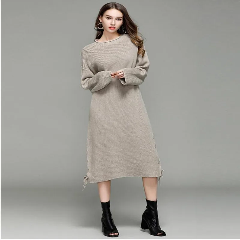 Dress Women New Arrival Top Fashion Dress Vestido De Festa Plus Size Women's Free Shipping 2021 Style Autumn Knit Long Sweater
Dress Women New Arrival Top Fashion Dress Vestido De Festa Plus Size Women's Free Shipping 2021 Style Autumn Knit Long Sweater
