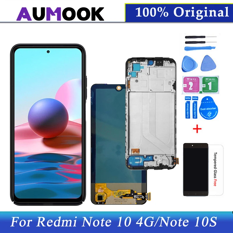 100% Оригинальный ЖК-дисплей для Xiaomi Redmi Note 10 4G M2101K7AI M2101K7AG, ЖК-дисплей с дигитайзером экрана для Redmi Note 10S
100% Оригинальный ЖК-дисплей для Xiaomi Redmi Note 10 4G M2101K7AI M2101K7AG, ЖК-дисплей с дигитайзером экрана для Redmi Note 10S
