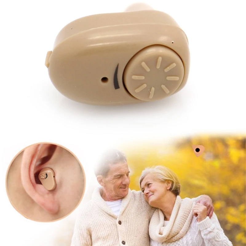 

AXON IN Ear Hearing Aid AXON K-83 Sound Amplifier Soft Earplugs Personal Health Care for The Elder Deaf Aids Hear Clear