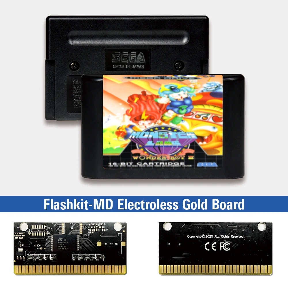 Набор для видеоигр Wonder Boy III Monster Lair - EUR Label, MD, золото схема на основе печатной платы, для Sega, Genesis, Megadrive
Набор для видеоигр Wonder Boy III Monster Lair - EUR Label, MD, золото схема на основе печатной платы, для Sega, Genesis, Megadrive
