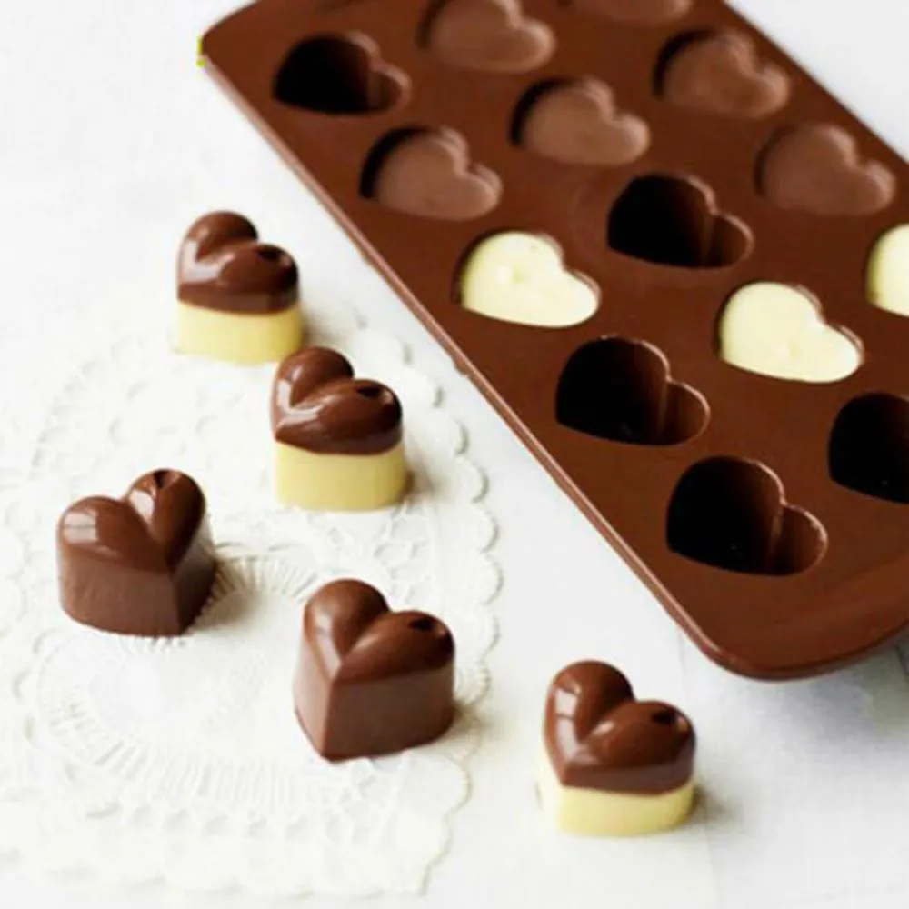 Non Stick Silicone Mold Love Heart Chocolate Cake Mold Baking Ice Fondant Sugar Tool Cake wedding Decorating Tools Wholesale
Non Stick Silicone Mold Love Heart Chocolate Cake Mold Baking Ice Fondant Sugar Tool Cake wedding Decorating Tools Wholesale