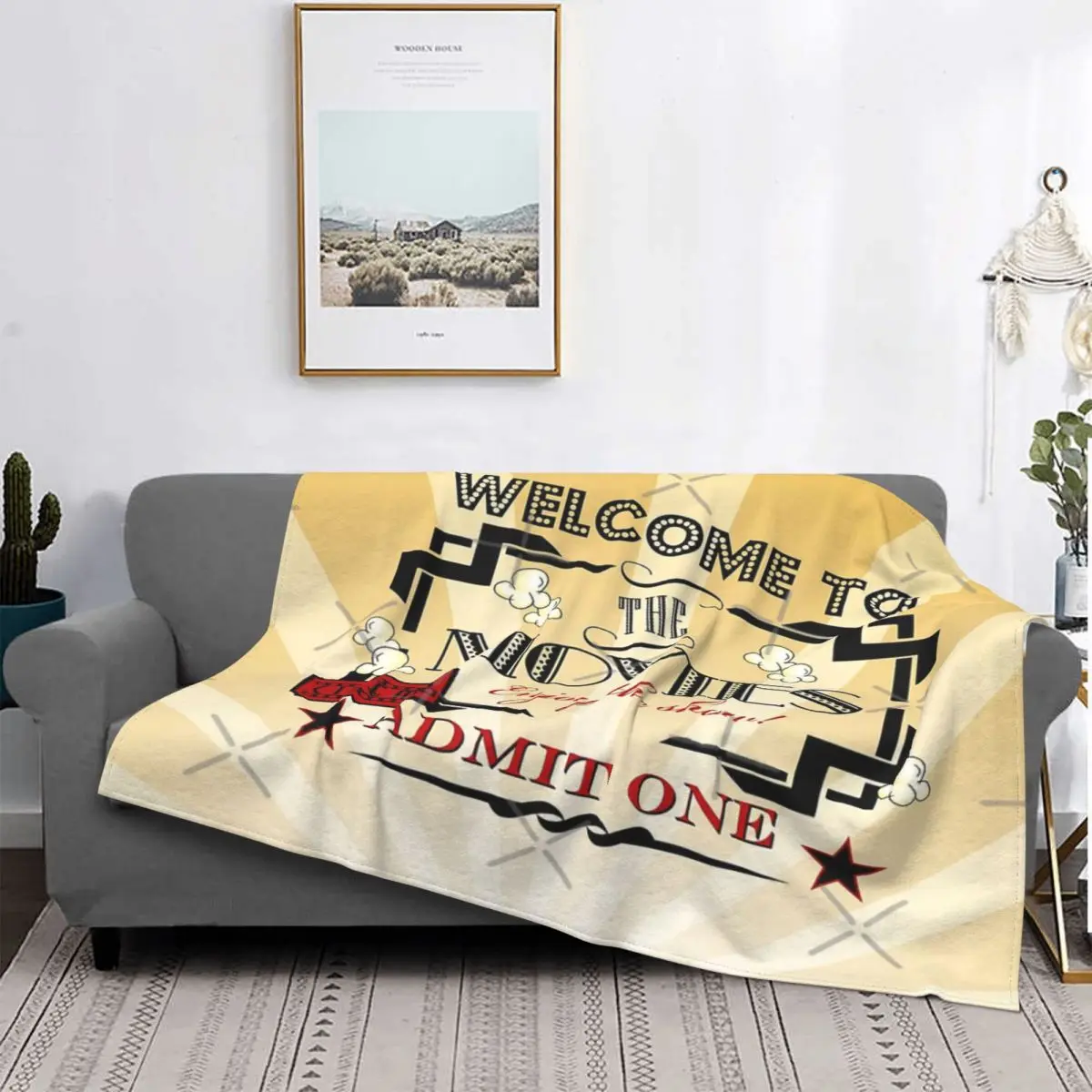 Admit One-Manta de cine en casa, colcha a cuadros para cama, manta de verano, 135
Admit One-Manta de cine en casa, colcha a cuadros para cama, manta de verano, 135