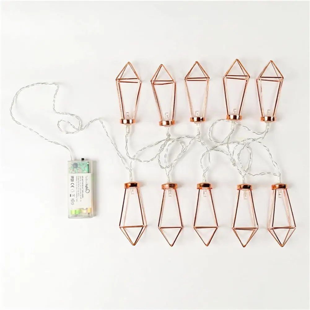 1.5M/3M LED Gold Diamond Shape String Lights Metal String Fairy Light Battery Operated Party Wedding Decoration Lamp
1.5M/3M LED Gold Diamond Shape String Lights Metal String Fairy Light Battery Operated Party Wedding Decoration Lamp