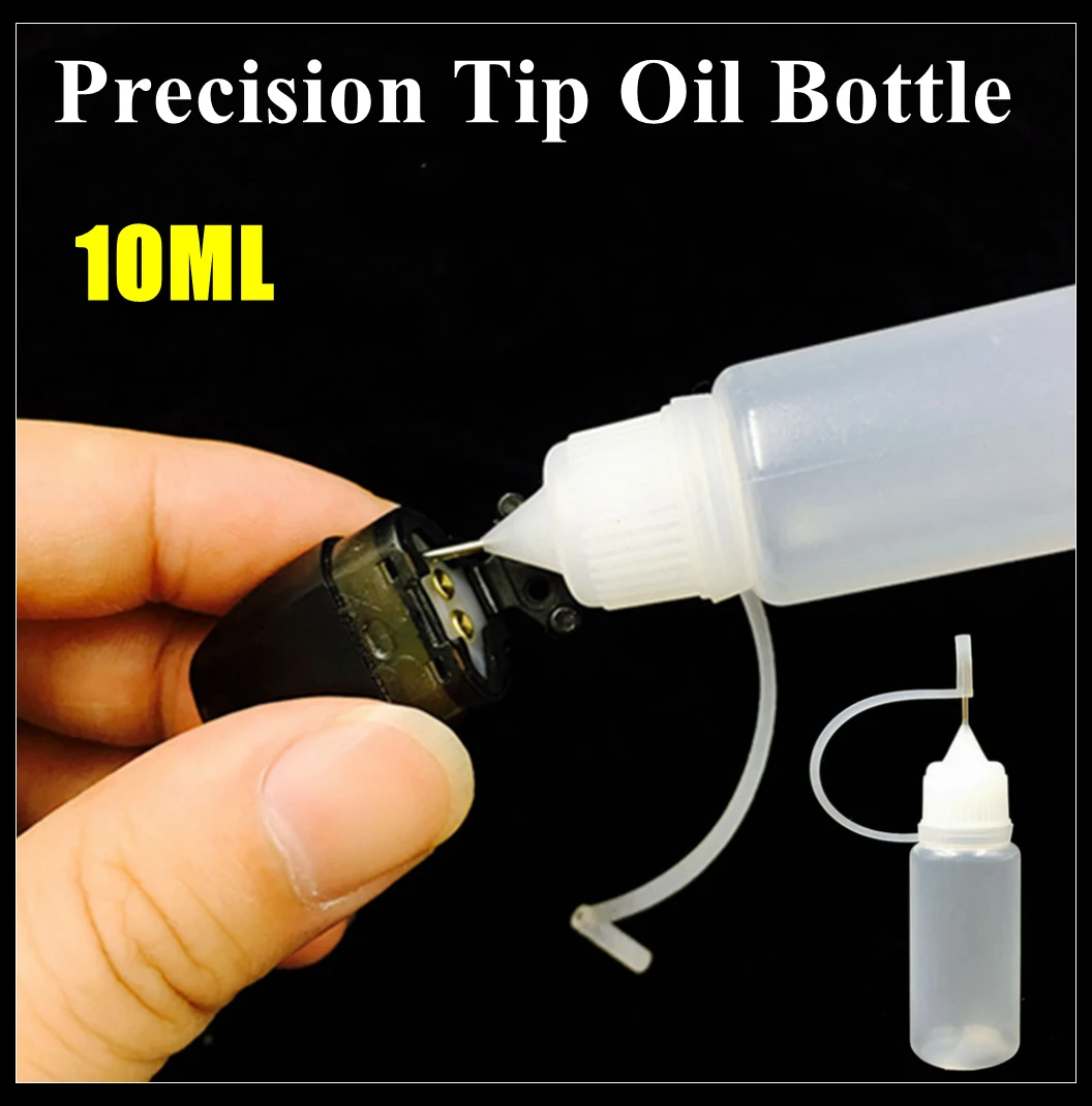 10ML Needle Tip Glue Bottle Squeeze Plastic Bottle Dispensing Needle Sealing Cap for Relx Classic Infinity Essential Pod
10ML Needle Tip Glue Bottle Squeeze Plastic Bottle Dispensing Needle Sealing Cap for Relx Classic Infinity Essential Pod