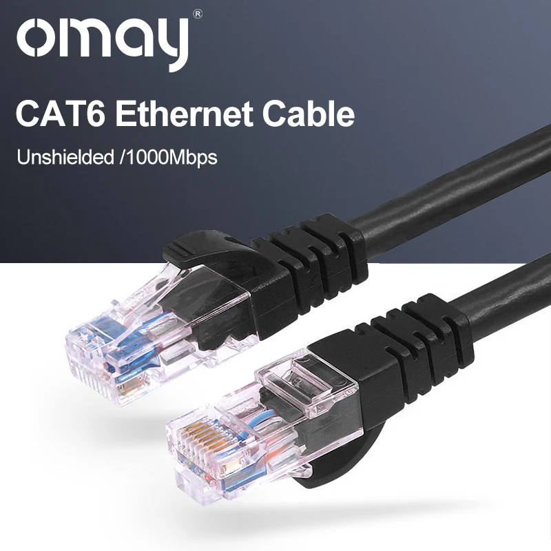 CAT6 Ethernet Network Cable UTP RJ45 Round Flat Twisted Pair Patch Cord for Computer PC Internet Router Laptop 10m 15m
CAT6 Ethernet Network Cable UTP RJ45 Round Flat Twisted Pair Patch Cord for Computer PC Internet Router Laptop 10m 15m