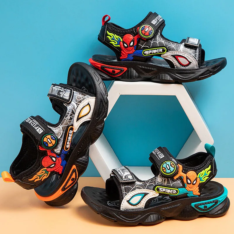 Marvel Superhero Save Worlds Kids Shoes Disney Spiderman Cool Boys Sneakers Summer Beach Sandals Big Children Sandals Tennis
Marvel Superhero Save Worlds Kids Shoes Disney Spiderman Cool Boys Sneakers Summer Beach Sandals Big Children Sandals Tennis