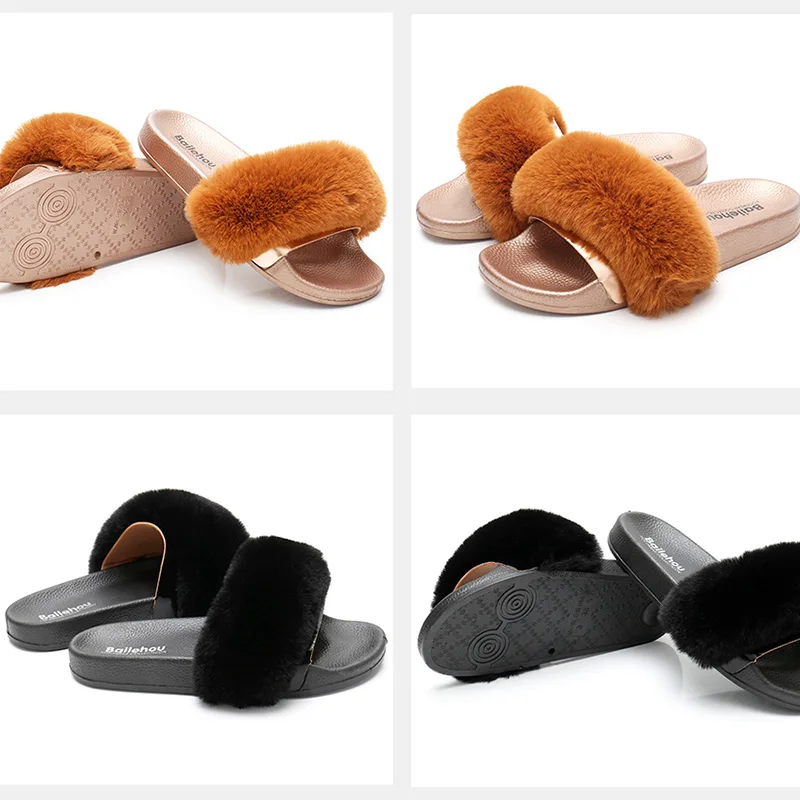 2019 Women's Slippers Fur Flats Woman shoes Flip Flops Ladies Fashion Brand Lady Women Slippers Home Female Shoes For Women New 
2019 Women's Slippers Fur Flats Woman shoes Flip Flops Ladies Fashion Brand Lady Women Slippers Home Female Shoes For Women New