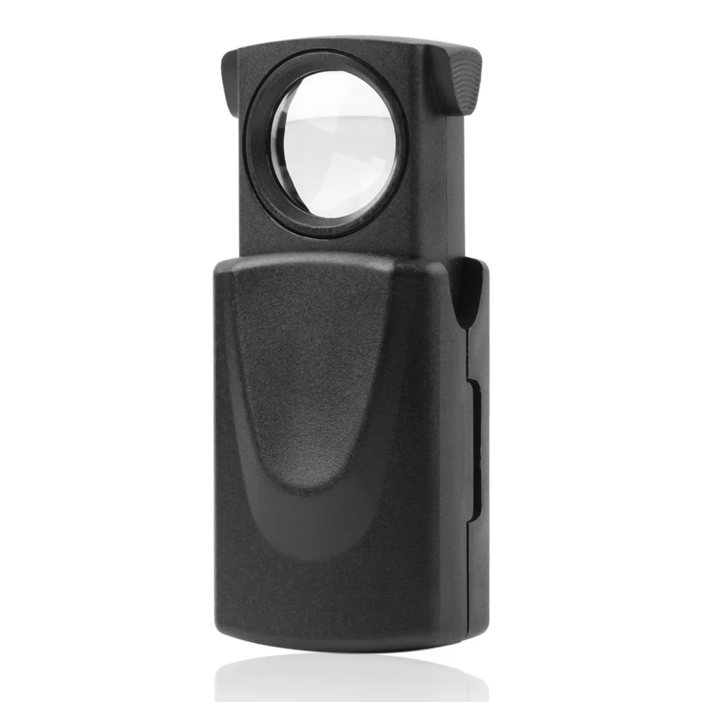 1pc Mini Pocket 30x21mm Black Microscope LED fold eye Jewelry Loupe Pull Type Jewelry Magnifier with LED Light Jewelry Loupe
1pc Mini Pocket 30x21mm Black Microscope LED fold eye Jewelry Loupe Pull Type Jewelry Magnifier with LED Light Jewelry Loupe