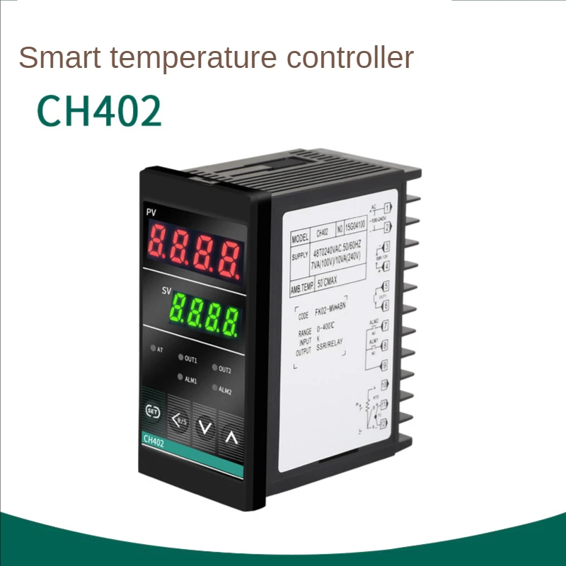Zhilong thermostat ch402 intelligent temperature control instrument SSR adjustable temperature controller switch
Zhilong thermostat ch402 intelligent temperature control instrument SSR adjustable temperature controller switch