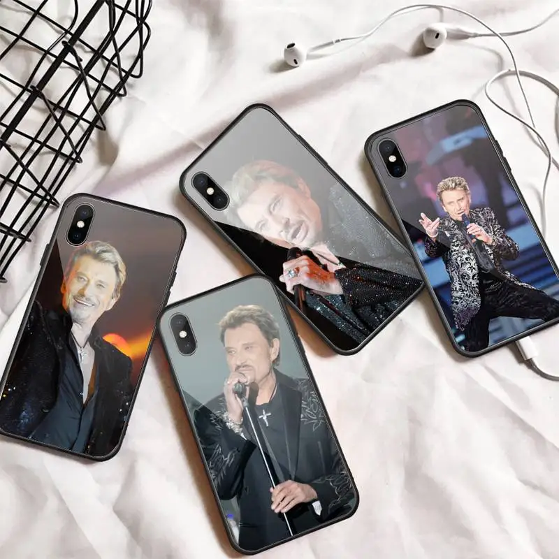 Johnny Hallyday French rock singer Phone Case Tempered glass For iphone 5C 6 6S 7 8 plus X XS XR 11 PRO MAX
Johnny Hallyday French rock singer Phone Case Tempered glass For iphone 5C 6 6S 7 8 plus X XS XR 11 PRO MAX