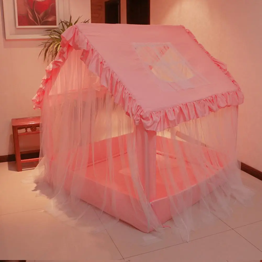 Portable Children's TentWigwam Folding Kids Tents Tipi Baby Play House Large Girls Pink Blue Princess Castle Child Room Decor
Portable Children's TentWigwam Folding Kids Tents Tipi Baby Play House Large Girls Pink Blue Princess Castle Child Room Decor