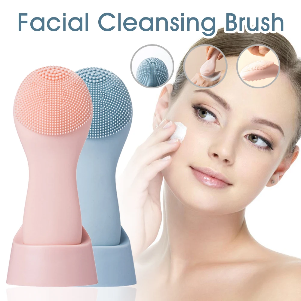 Facial Cleansing Brush Battery Operated IPX6 Waterproof Silicone Face Brush 2 Settings Vibrating for Deep Cleansing
Facial Cleansing Brush Battery Operated IPX6 Waterproof Silicone Face Brush 2 Settings Vibrating for Deep Cleansing