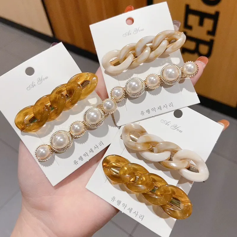 2021 Hairpin Women Pearl Hair Clip Set Wild Hair Card Side Cilp Bangs Barrettes Female Korean Hair Clips For Girls
2021 Hairpin Women Pearl Hair Clip Set Wild Hair Card Side Cilp Bangs Barrettes Female Korean Hair Clips For Girls
