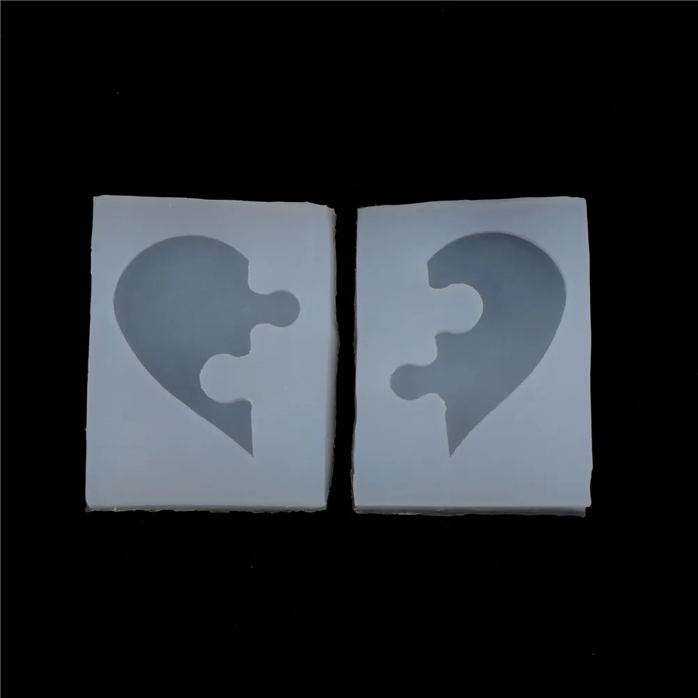 2 шт./компл. силиконовая форма в форме сердца для пазла, ювелирных изделий, с отверстием для полимерной глины, ремесленных изделий, эпоксидно... 
2 шт./компл. силиконовая форма в форме сердца для пазла, ювелирных изделий, с отверстием для полимерной глины, ремесленных изделий, эпоксидно...
