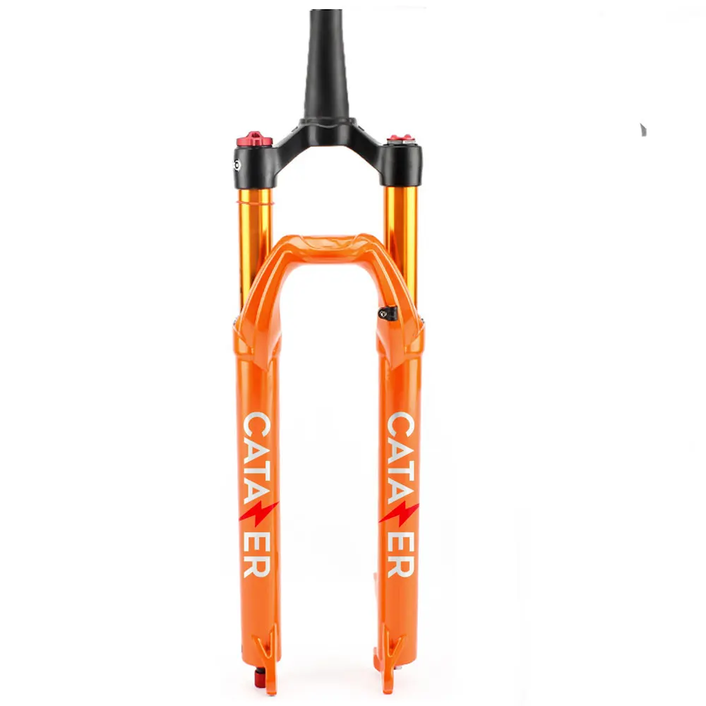 CATAZER 27.5/29er Bike Air Suspension Forks Remote /Hydraulic Lockout with Rebound Damping Travel 100mm QR 9x100mm shipping free
CATAZER 27.5/29er Bike Air Suspension Forks Remote /Hydraulic Lockout with Rebound Damping Travel 100mm QR 9x100mm shipping free