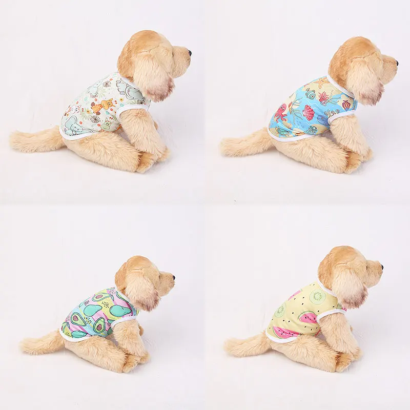Animal Print Vest Dog Fruit Print Vest Thin Pet Vest Cute Dog Clothes Chihuahua Tshirt Summer Small Dog Clothes Pets Clothing
Animal Print Vest Dog Fruit Print Vest Thin Pet Vest Cute Dog Clothes Chihuahua Tshirt Summer Small Dog Clothes Pets Clothing
