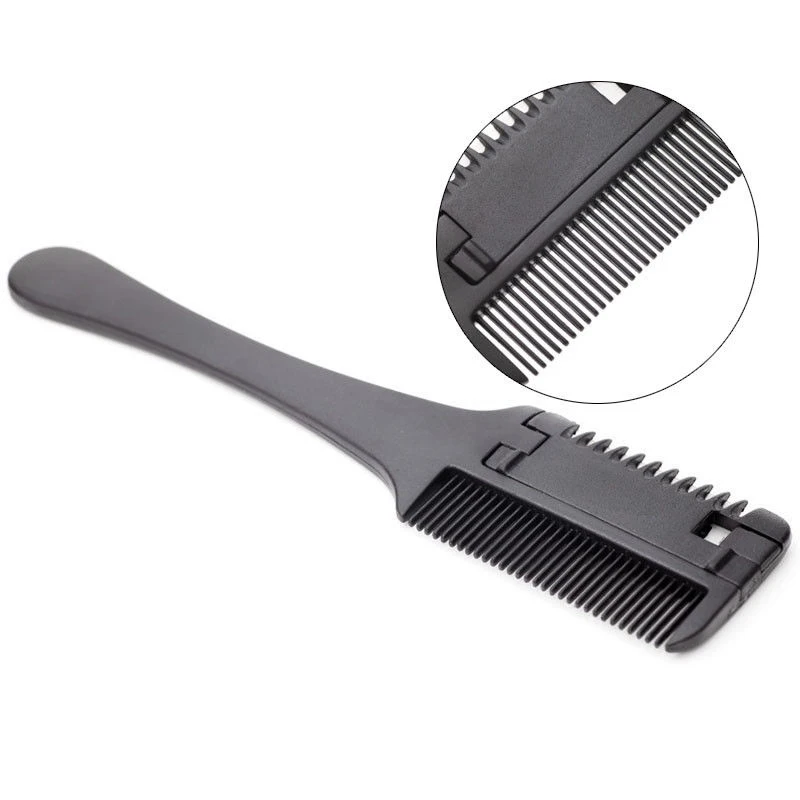 Double Side Hair Razor Comb Layer Shaper Cutting Thinning Comb Portable DIY Trimmer EY669
Double Side Hair Razor Comb Layer Shaper Cutting Thinning Comb Portable DIY Trimmer EY669