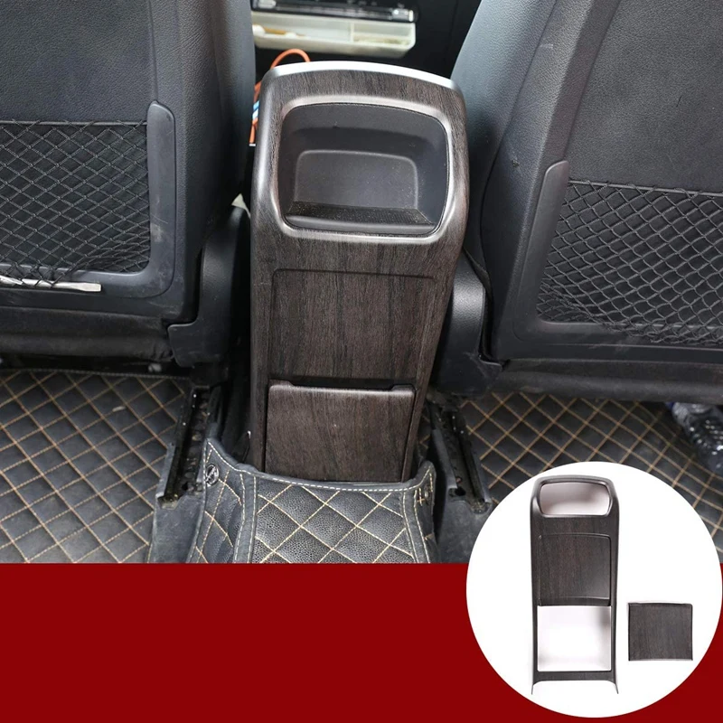 

For Mercedes-Benz B Class W247 2020 Oak Wood Grain Car Interior Rear Row Air Condition AC Vent Outlet Panel Trim Cover