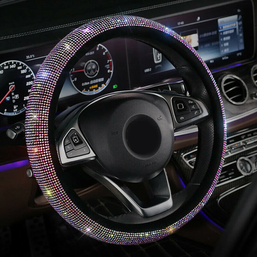 Чехол рулевого колеса автомобиля bling Skidproof авто чехол на руль Противоскользящий Универсальный тисненый кожаный автомобильный Стайлинг
Чехол рулевого колеса автомобиля bling Skidproof авто чехол на руль Противоскользящий Универсальный тисненый кожаный автомобильный Стайлинг
