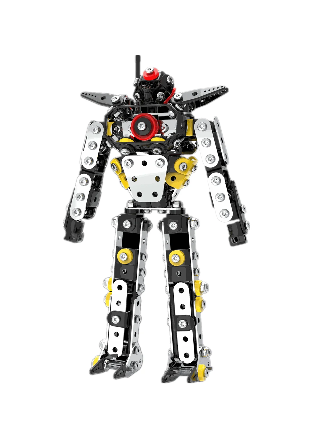 3D Assembly toy children's educational boy intelligence robot assembly metal DIY stainless steel development intelligence focus
3D Assembly toy children's educational boy intelligence robot assembly metal DIY stainless steel development intelligence focus