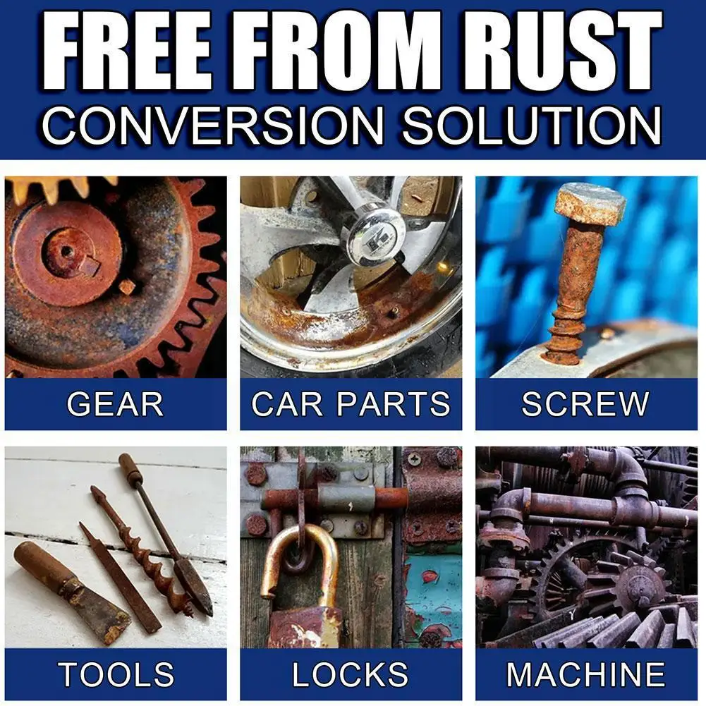 60ml Car Rust Remover Spray Metal Paint Car Car Maintenance Powder Part Remover Rust Iron Cleaning Multi-Purpose W7B1
60ml Car Rust Remover Spray Metal Paint Car Car Maintenance Powder Part Remover Rust Iron Cleaning Multi-Purpose W7B1