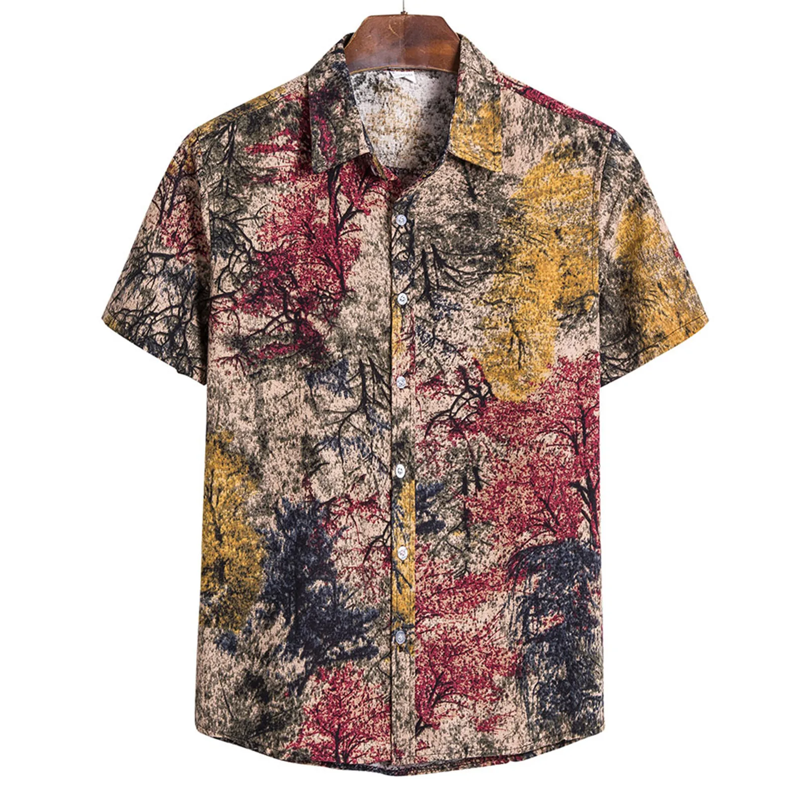 Men's Casual Shirt Vintage Print Short Sleeve Hawaiian Shirts Blouse Men Clothing Streetwear Hawaiian Shirts For Men Ropa Hombre
Men's Casual Shirt Vintage Print Short Sleeve Hawaiian Shirts Blouse Men Clothing Streetwear Hawaiian Shirts For Men Ropa Hombre
