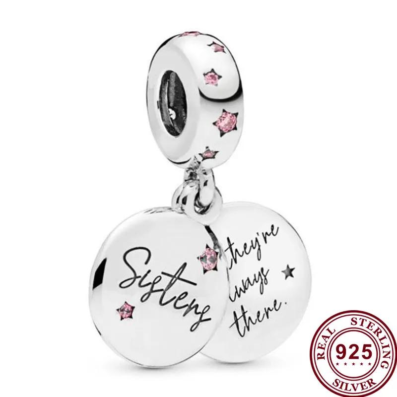 100% 925 Sterling Silver Charm New Sisters' Concentric Pendant Fit Pandora Women Bracelet & Necklace Diy Jewelry
100% 925 Sterling Silver Charm New Sisters' Concentric Pendant Fit Pandora Women Bracelet & Necklace Diy Jewelry