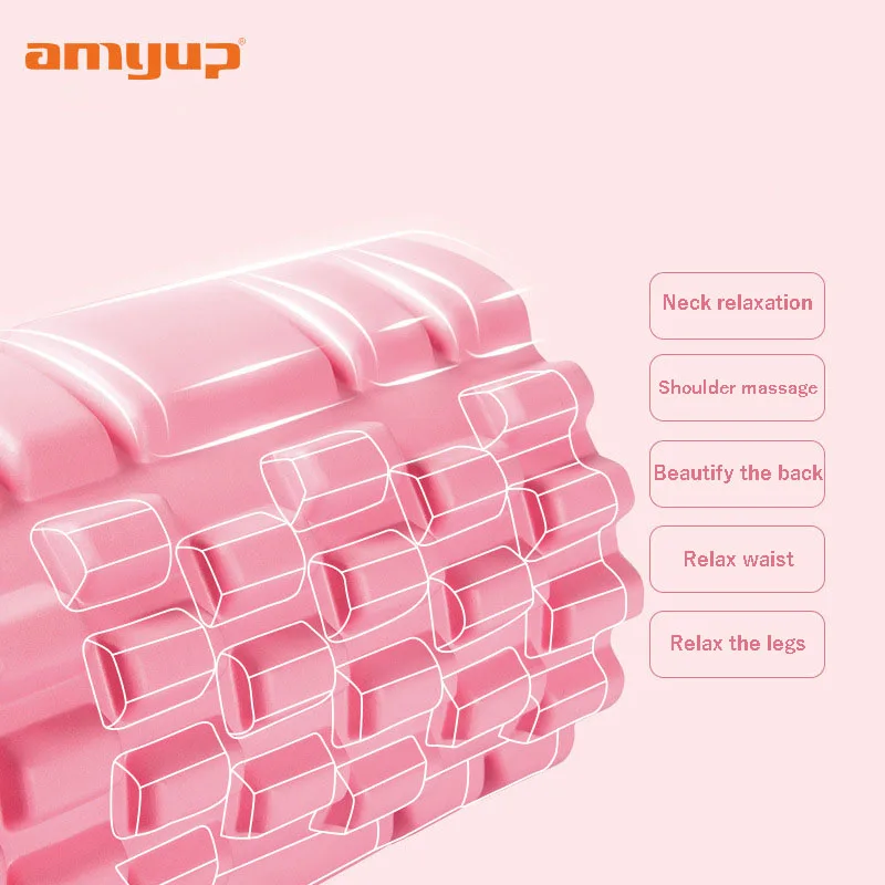 Eva Muscle Relaxation Foam Roller Sports Fitness Hollow Yoga Column Massage Roller Mace Workout Yoga Wheel Gym Sports 
Eva Muscle Relaxation Foam Roller Sports Fitness Hollow Yoga Column Massage Roller Mace Workout Yoga Wheel Gym Sports