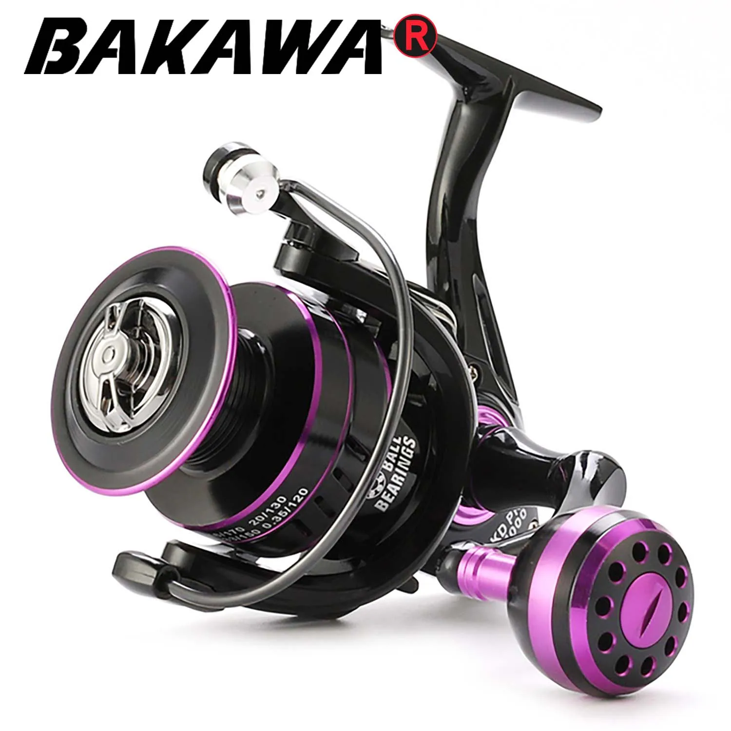 BAKAWA Spinning Fishing Reel Pesca Metal Spool KD CNC Rocker 5.0:1 10KG Max Drag 2000-6000 Carp Saltwater Accessories
BAKAWA Spinning Fishing Reel Pesca Metal Spool KD CNC Rocker 5.0:1 10KG Max Drag 2000-6000 Carp Saltwater Accessories