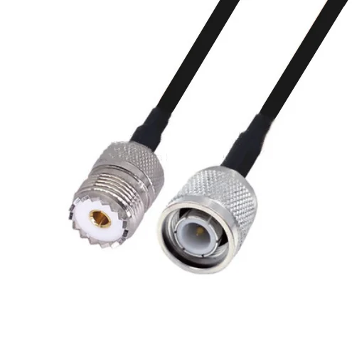 RG58 Cable UHF PL259 Female to TNC Male Connector WiFi Antenna Extension Pigtail jumper cable
RG58 Cable UHF PL259 Female to TNC Male Connector WiFi Antenna Extension Pigtail jumper cable