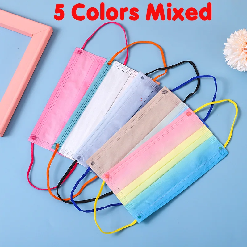 10/50/100pcs Mixed Mouth Masks 3ply Anti-dust Disposable Mascarillas Non Woven Meltblown Cloth Masks Elastic Ear Loop Face Mask
10/50/100pcs Mixed Mouth Masks 3ply Anti-dust Disposable Mascarillas Non Woven Meltblown Cloth Masks Elastic Ear Loop Face Mask
