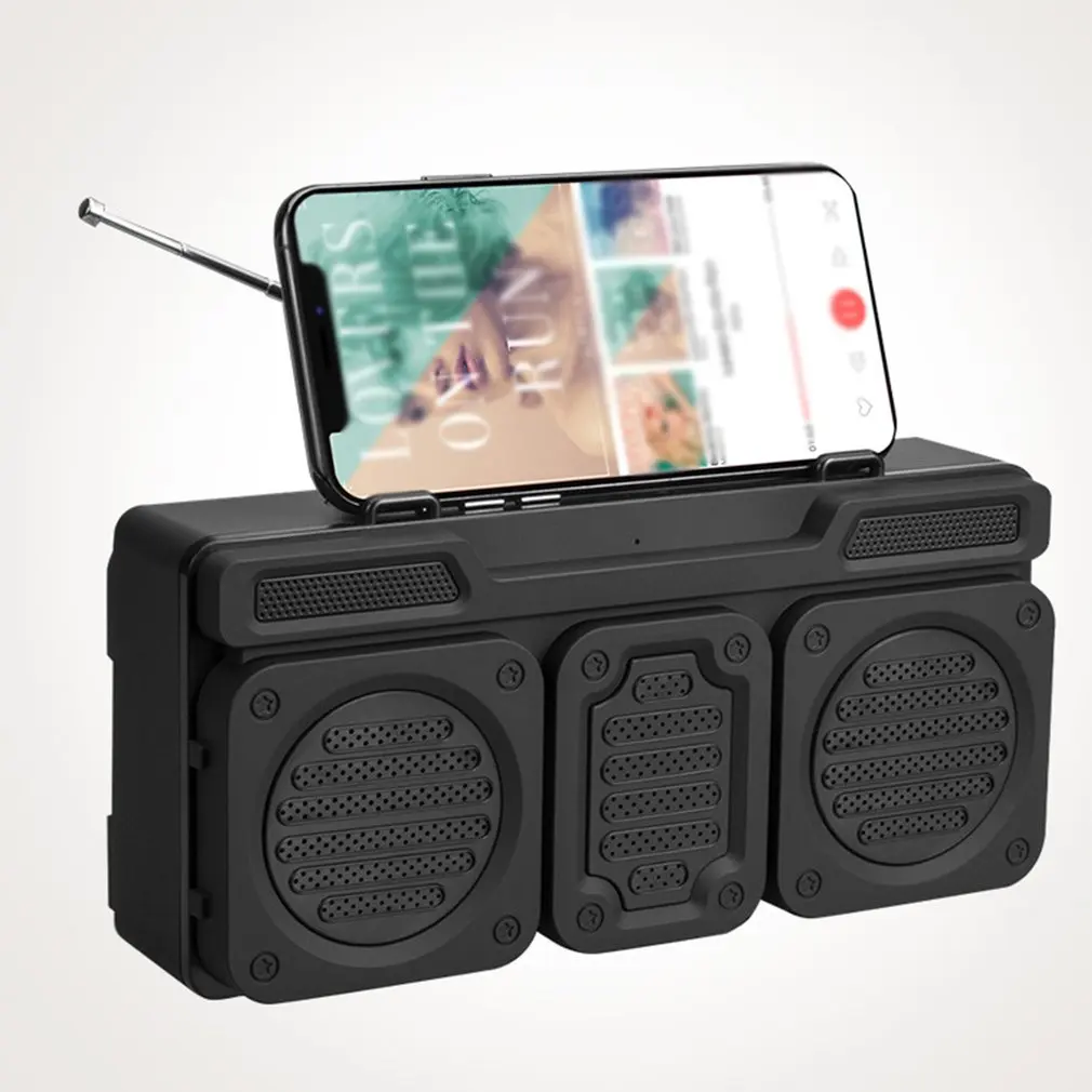 High Sound Quality Bluetooth-compatible Speaker Wireless Retro Indoor Outdoor Card Portable Subwoofer Sport With Phone Holder FM
High Sound Quality Bluetooth-compatible Speaker Wireless Retro Indoor Outdoor Card Portable Subwoofer Sport With Phone Holder FM