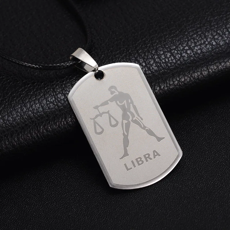 Stainless Steel 12 Constellation Necklace Men Military Brand Pendant Sweater Hip Hop Chain Luxury Fashion Couple Gift Jewelry
Stainless Steel 12 Constellation Necklace Men Military Brand Pendant Sweater Hip Hop Chain Luxury Fashion Couple Gift Jewelry
