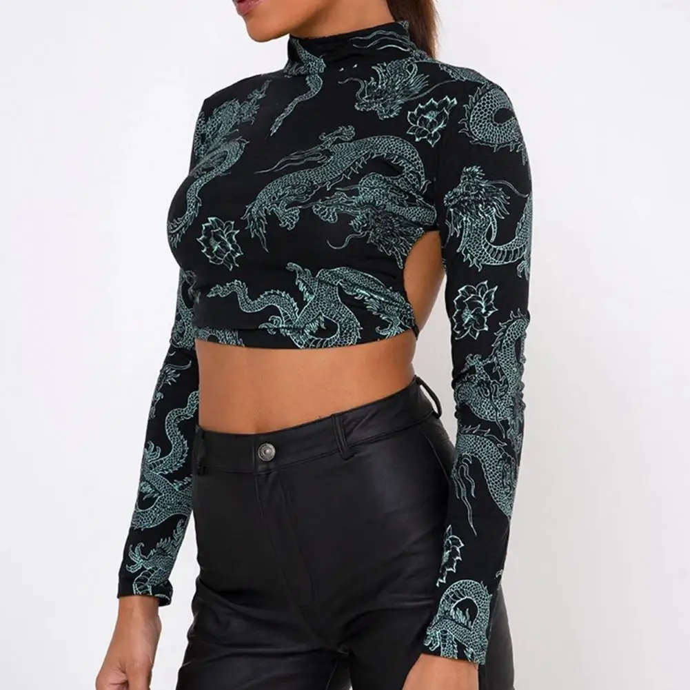 Crop Top Women Black White Striped Half High Collar Navel Exposed Backless Lace Up Women Top Club Wear
Crop Top Women Black White Striped Half High Collar Navel Exposed Backless Lace Up Women Top Club Wear