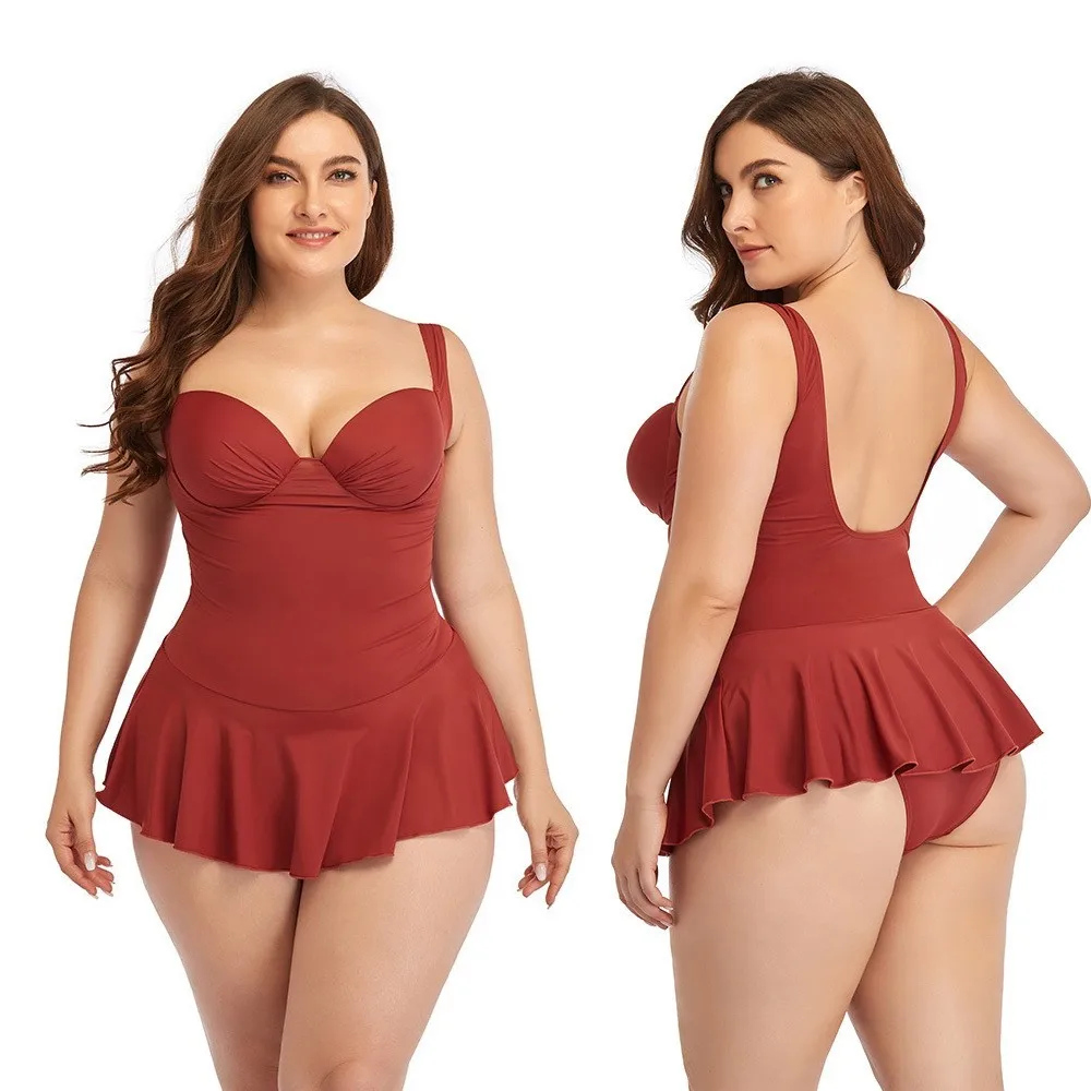 One Piece Swimsuit Vintage Swim Dress Plus Size Swimwear 2021 Skin-friendly Beachwear Swimming Push Up Bathing Suits Vacation
One Piece Swimsuit Vintage Swim Dress Plus Size Swimwear 2021 Skin-friendly Beachwear Swimming Push Up Bathing Suits Vacation