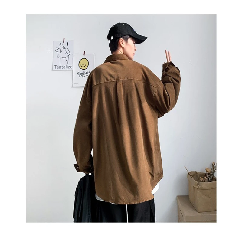 2020 Autumn Winter Young Men's Corduroy All-Match Outer Wear Jacket Hong Kong Casual Couple Shirt Harajuku Style
2020 Autumn Winter Young Men's Corduroy All-Match Outer Wear Jacket Hong Kong Casual Couple Shirt Harajuku Style