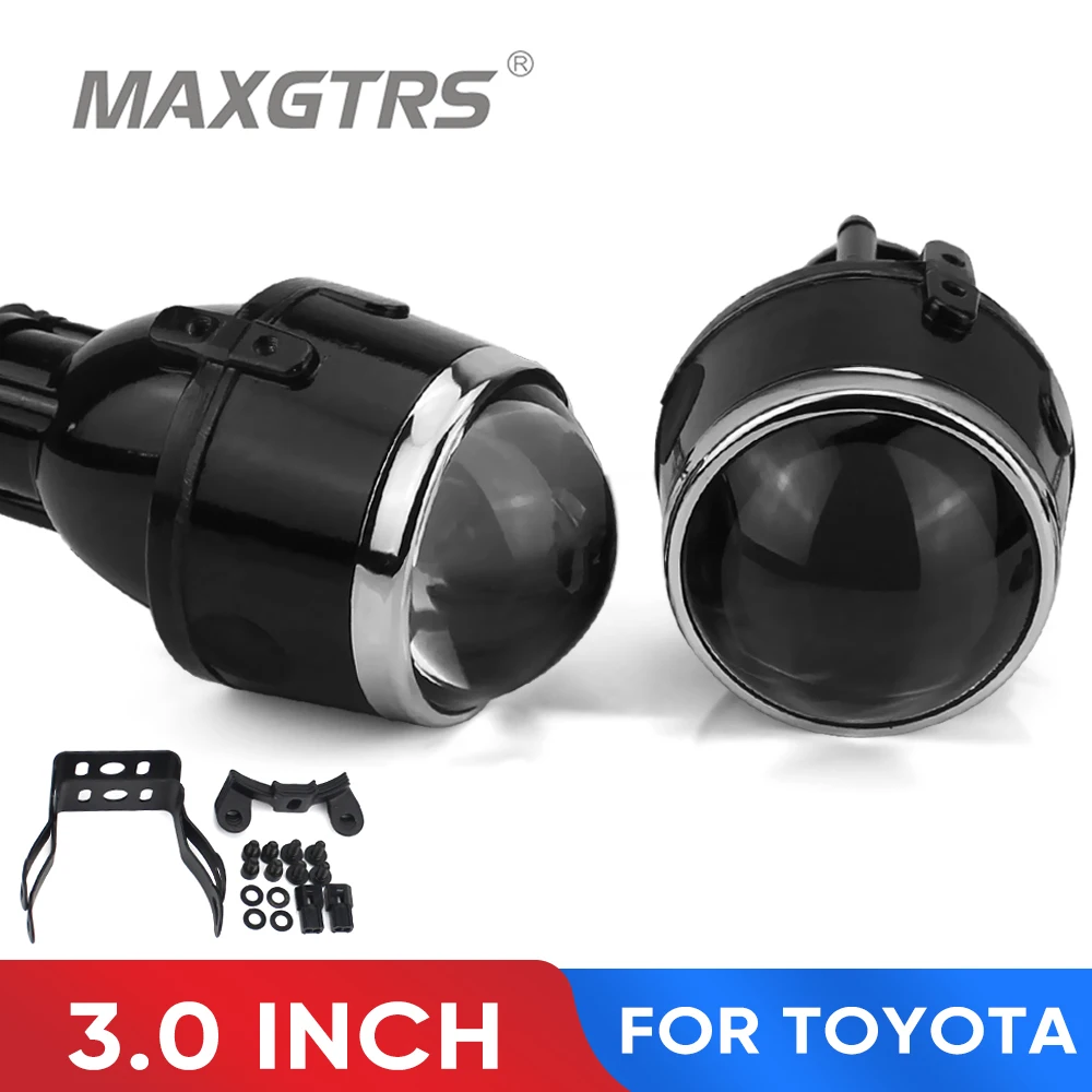 2x3 0 дюйма Биксеноновые HID противотуманные фары дальнего и ближнего света для Toyota