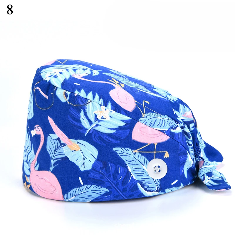 New Unisex Dentist Nurse Hat Adjustable Laboratory Work Hat Floral Printing Beauty Salon Baotou Cap Pet Beauty Salon Scrubs Cap
New Unisex Dentist Nurse Hat Adjustable Laboratory Work Hat Floral Printing Beauty Salon Baotou Cap Pet Beauty Salon Scrubs Cap