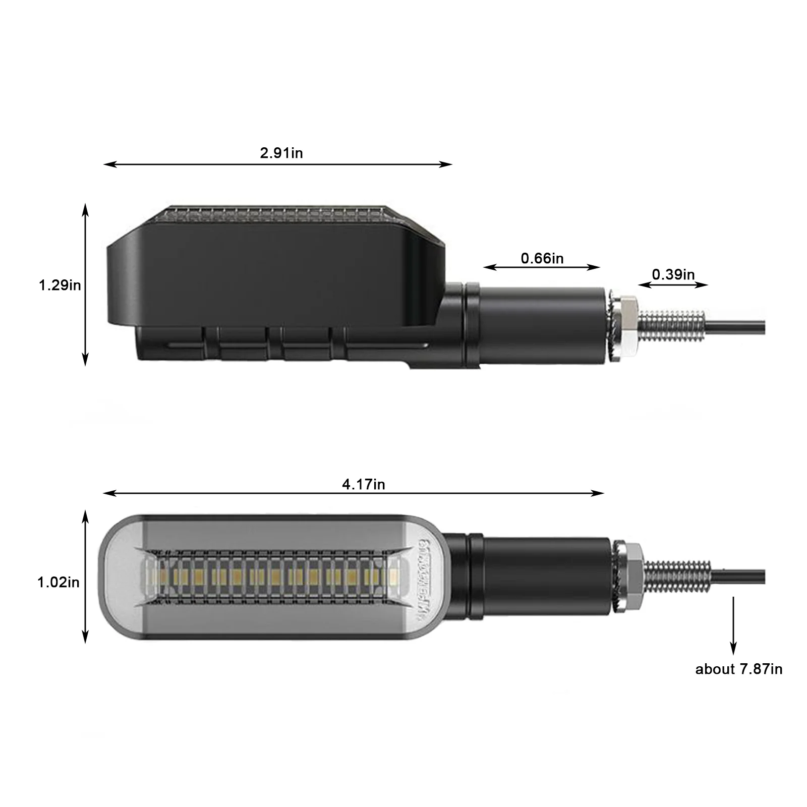 2PCS LED Turn Signal Light Motorcycle Stop Signals DRL Flowing Water Flasher 2 in 1 Blinker Tail Lamp Universal M10 Brake Light
2PCS LED Turn Signal Light Motorcycle Stop Signals DRL Flowing Water Flasher 2 in 1 Blinker Tail Lamp Universal M10 Brake Light