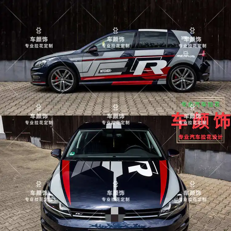 Car stickers FOR VW Golf 7 GTI Golf8 body decoration decals POLO GOLF6 personality design car appearance decals
Car stickers FOR VW Golf 7 GTI Golf8 body decoration decals POLO GOLF6 personality design car appearance decals