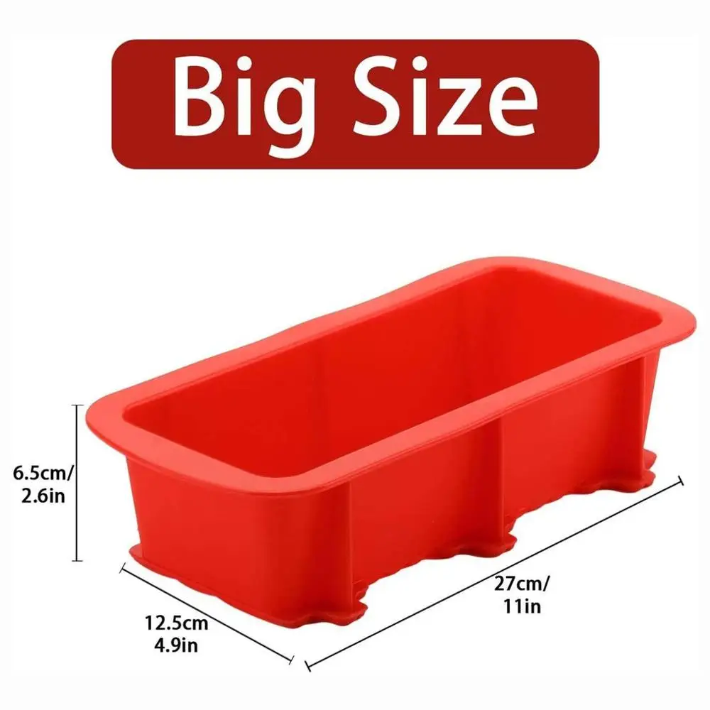 Silicone Cake Mold Rectangle Pan Bakeware Moulds Bread Toast Candy Mold Form Bakeware Baking Dishes Pastry Tools Loaf Pans
Silicone Cake Mold Rectangle Pan Bakeware Moulds Bread Toast Candy Mold Form Bakeware Baking Dishes Pastry Tools Loaf Pans