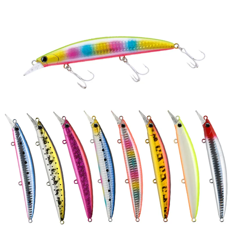 Fishing Lure Ultra Long Casting 130S Saltwater Sinking Minnow 130Mm 23G Tungaten Weight Fishing Lure Seabass Hard Bait Pesca
Fishing Lure Ultra Long Casting 130S Saltwater Sinking Minnow 130Mm 23G Tungaten Weight Fishing Lure Seabass Hard Bait Pesca