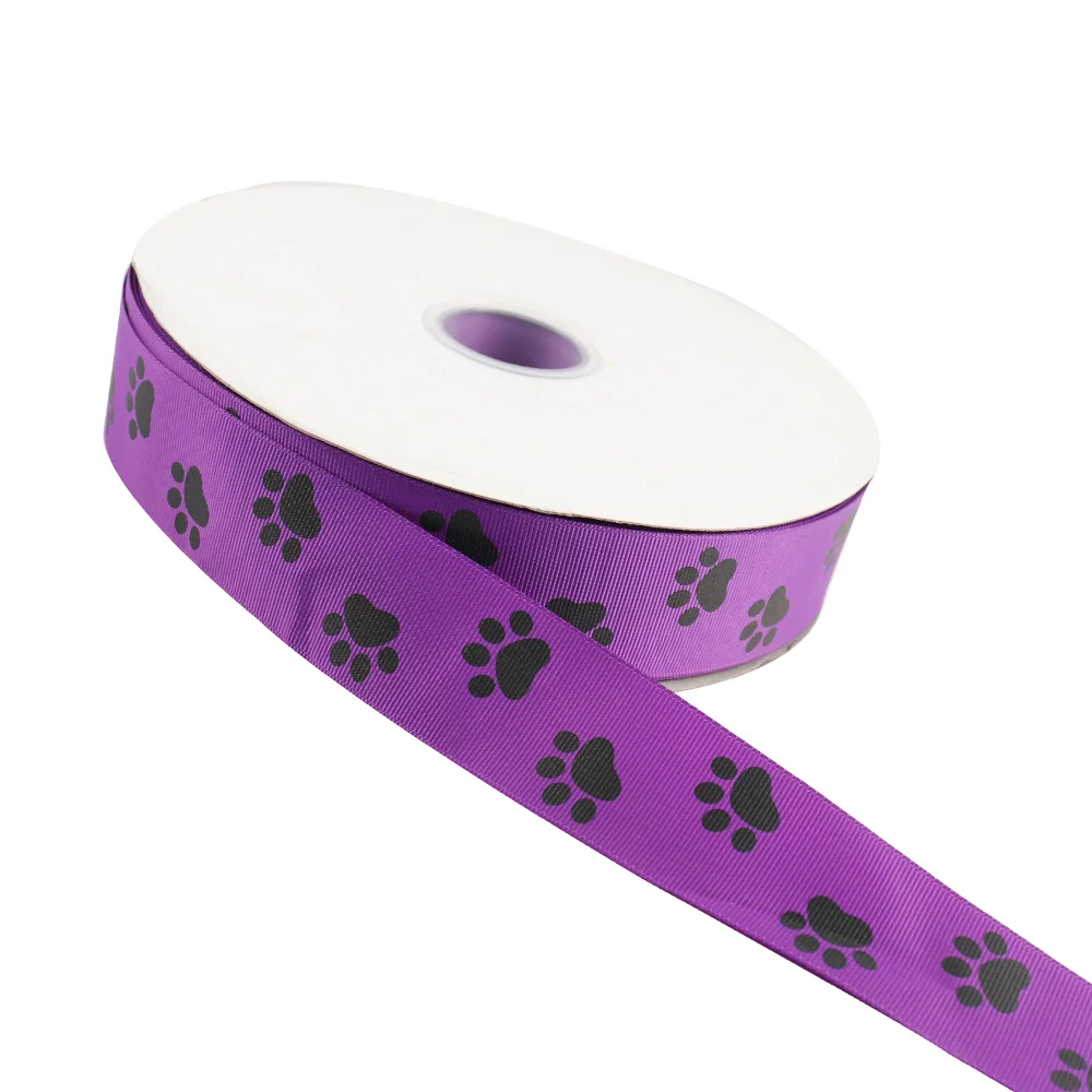 IBOWS 2Yards/lot 38mm Grosgrain Ribbon Puppy Foot Printed Ribbon For DIY Hair Bows Garment Accessories Handmade Crafts Materials
IBOWS 2Yards/lot 38mm Grosgrain Ribbon Puppy Foot Printed Ribbon For DIY Hair Bows Garment Accessories Handmade Crafts Materials
