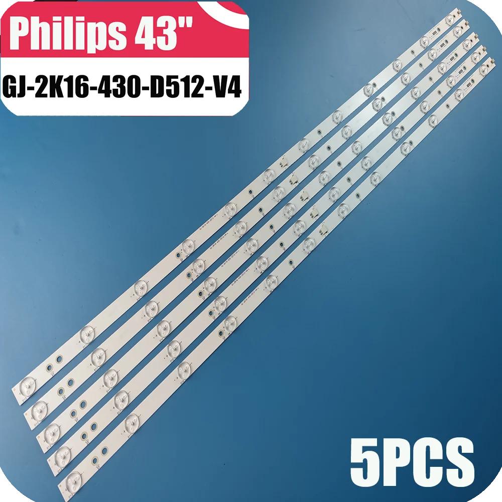 Светодиодная лента для подсветки 43PUS6101 43PUS6201 TPT430U3 43PUH6101 43PUS6551 43PUS6401 LB43014 V0 _ 00 43PUS6501, 5 шт.
Светодиодная лента для подсветки 43PUS6101 43PUS6201 TPT430U3 43PUH6101 43PUS6551 43PUS6401 LB43014 V0 _ 00 43PUS6501, 5 шт.