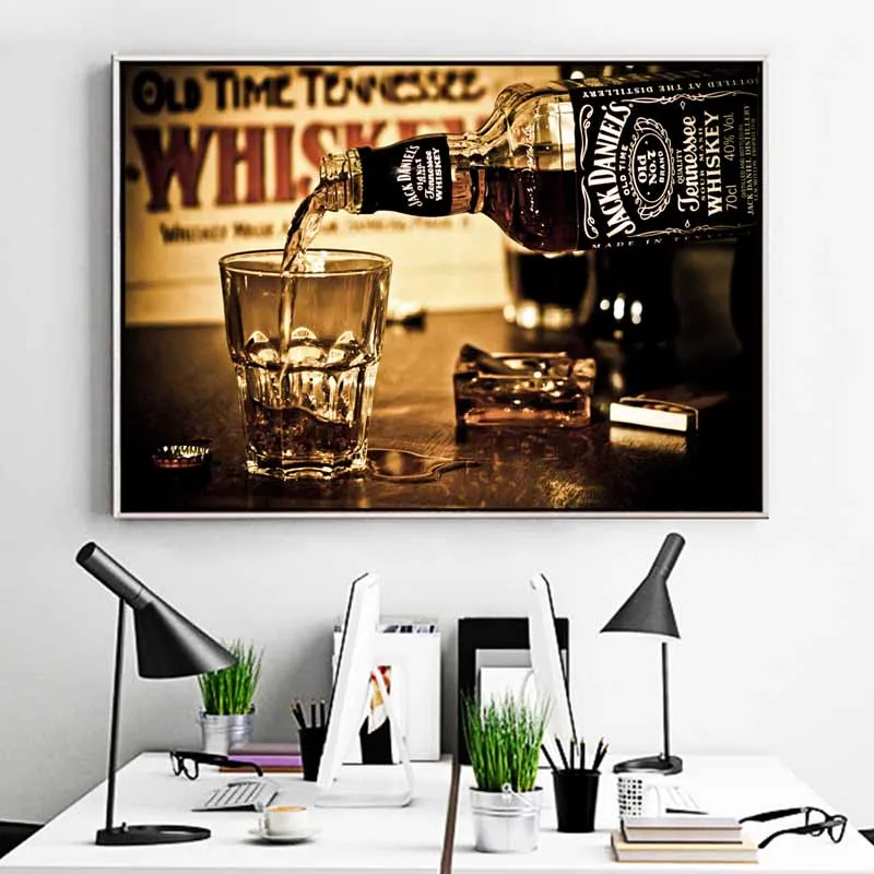 Whiskey Drinks Wall Posters and Prints Modern Canvas Art Painting Print on Canvas Bar Decorative Pictures for Home Decor Cuadros
Whiskey Drinks Wall Posters and Prints Modern Canvas Art Painting Print on Canvas Bar Decorative Pictures for Home Decor Cuadros