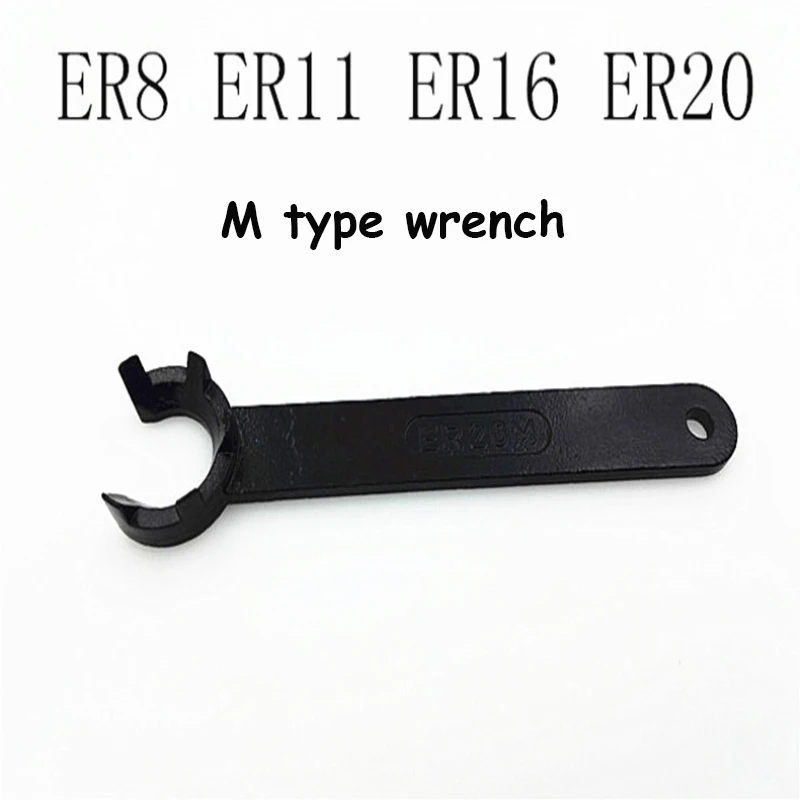 ER Collet M Type Wrench ER11M ER16M ER20M CNC Strainer Wrench For ER Nut CNC Milling Machine Lathe Tools 
ER Collet M Type Wrench ER11M ER16M ER20M CNC Strainer Wrench For ER Nut CNC Milling Machine Lathe Tools
