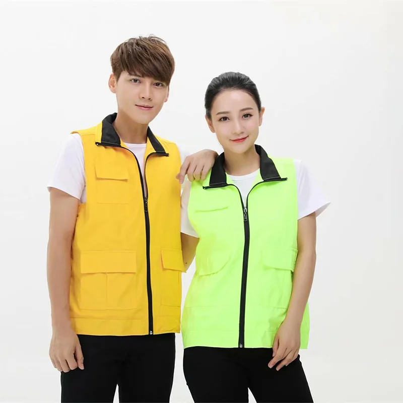 Custom design multi-pocket vest photo printing text casual vest clothes men and women overalls uniform jacket tops with
Custom design multi-pocket vest photo printing text casual vest clothes men and women overalls uniform jacket tops with