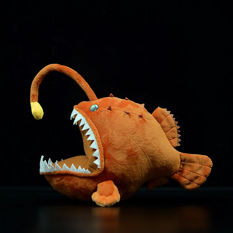 25cm Soft Realistic Lantern Fish Plush Toy Simulation Monkfish Cute Lophiiformes Ocean Animal Doll Birthday Gift For Kids
25cm Soft Realistic Lantern Fish Plush Toy Simulation Monkfish Cute Lophiiformes Ocean Animal Doll Birthday Gift For Kids